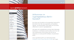 Desktop Screenshot of jugendhotel-in-berlin.de